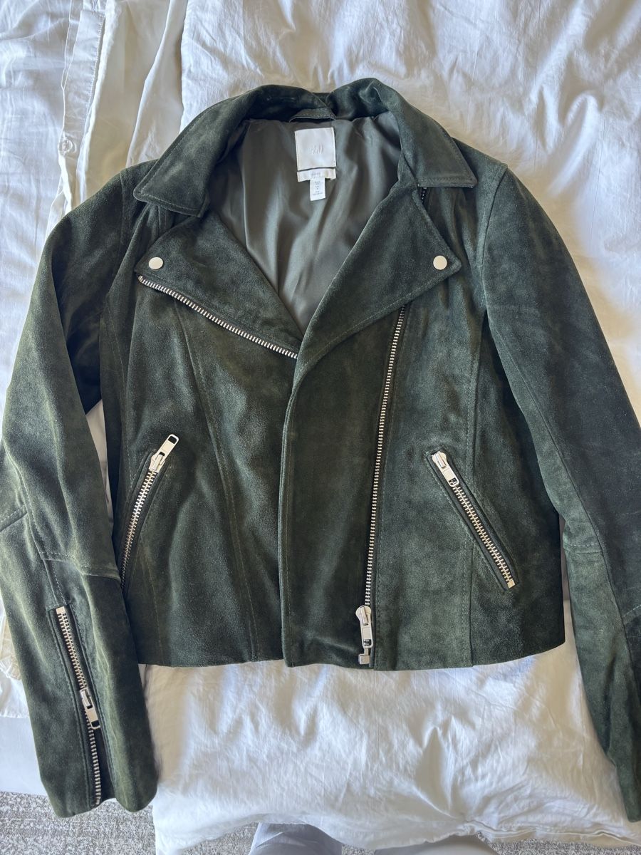 H&M Giacche: Wildleder Jacke H&M große 36  – Nuovo (secondo la descrizione) da Küsnacht ZH venduto da Chhj8700