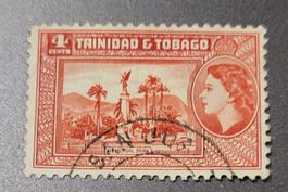 Trinidad und Tobago alte briefmarke