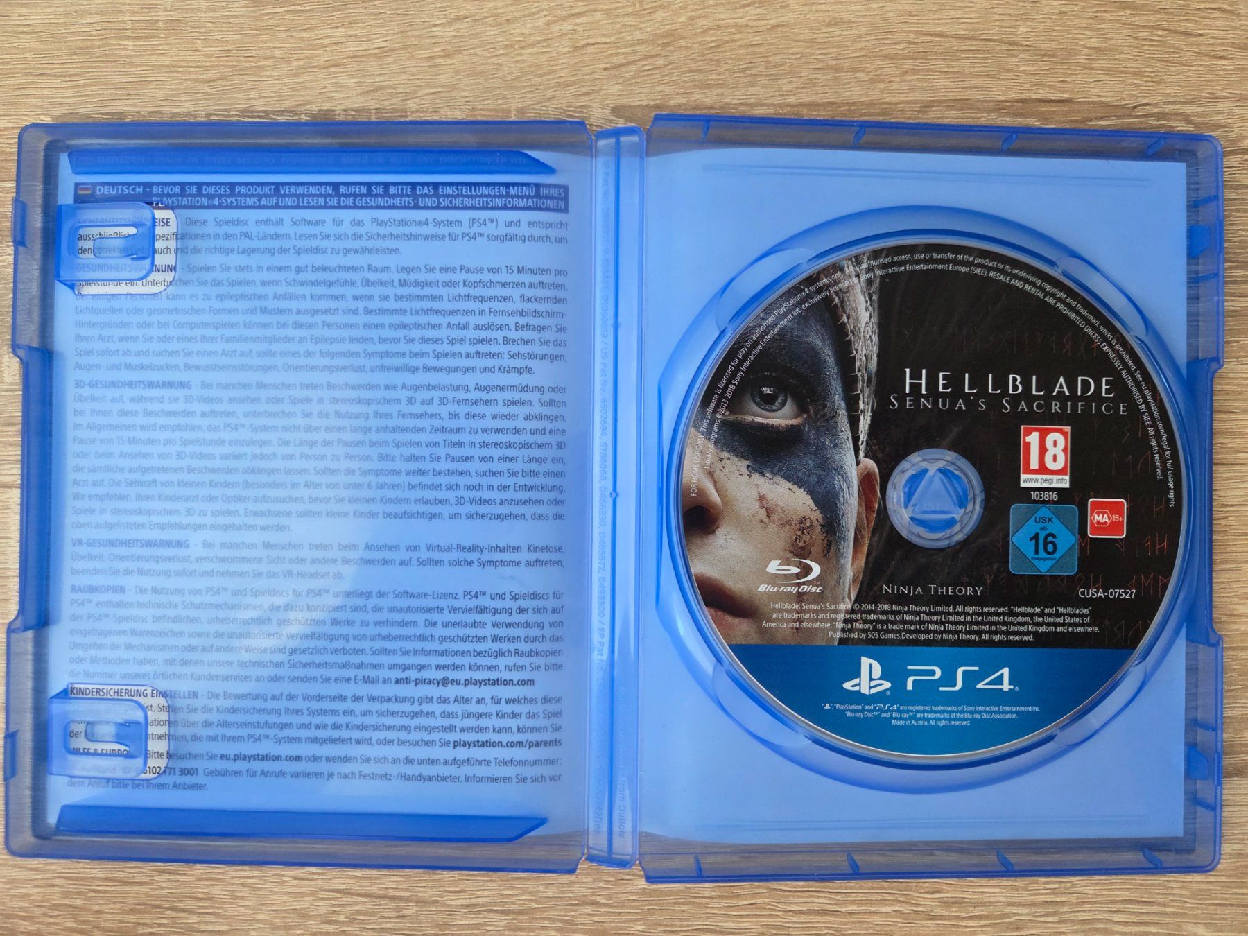 Spiele: Hellblade Senua's Sacrifice (Multilanguage) - PS4 – Gebraucht aus Carouge GE von Gasco 2