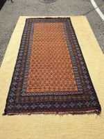 Baluch Kilim Sumak Teppich handgemacht 243x128 cm sauber