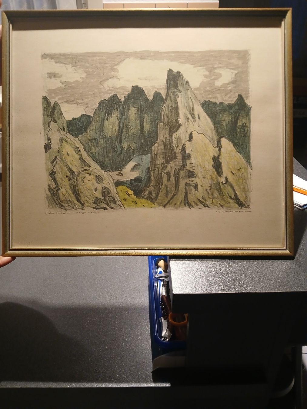 Grafica & Litografie: Lithographie  Arnold Brugger – Usato da Corcelles-Payerne venduto da evalyne