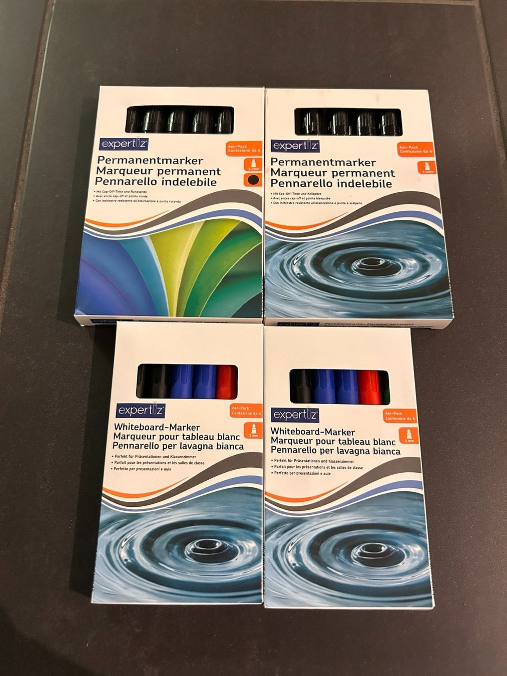 Penna & Evidenziatori: 24er Marker-Set Permanent- & Whiteboardmarker – Nuovo e nell'imballaggio originale da Suhr venduto da SchnapperCH