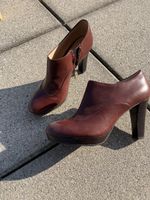 Bottines Geox en cuir brun, taille 37 - Parfaites!