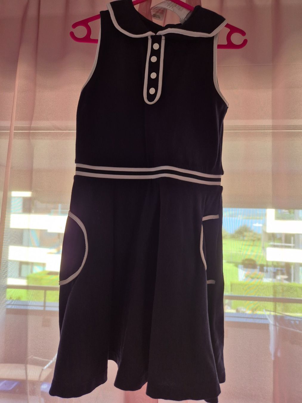 Jacadi Vestiti & Gonne: Jacadi Paris Kleid, Grösse 116, Dunkelblau – Usato da Altendorf venduto da MiriCaj 1