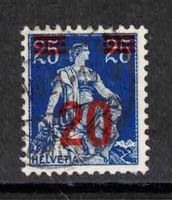 1921 Nr. 151 mit verschobenem Aufdruck ʘ