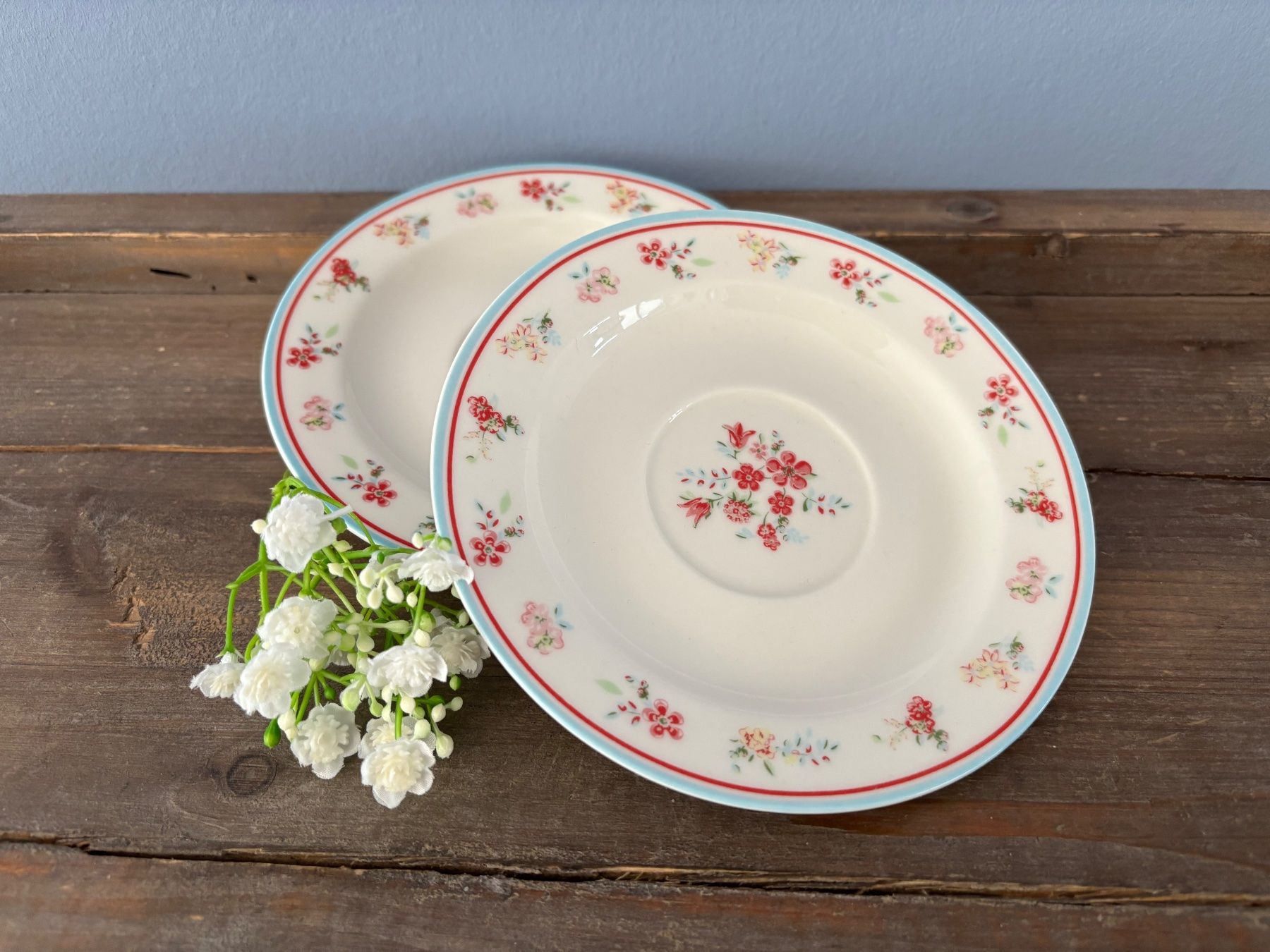 Greengate Piatti: 2er Set Greengate kleine Teller 'Sophia' – Usato da Luzern venduto da celine7373