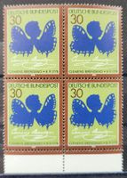 Deutschland-Mi 978 Viererblock ** (36)