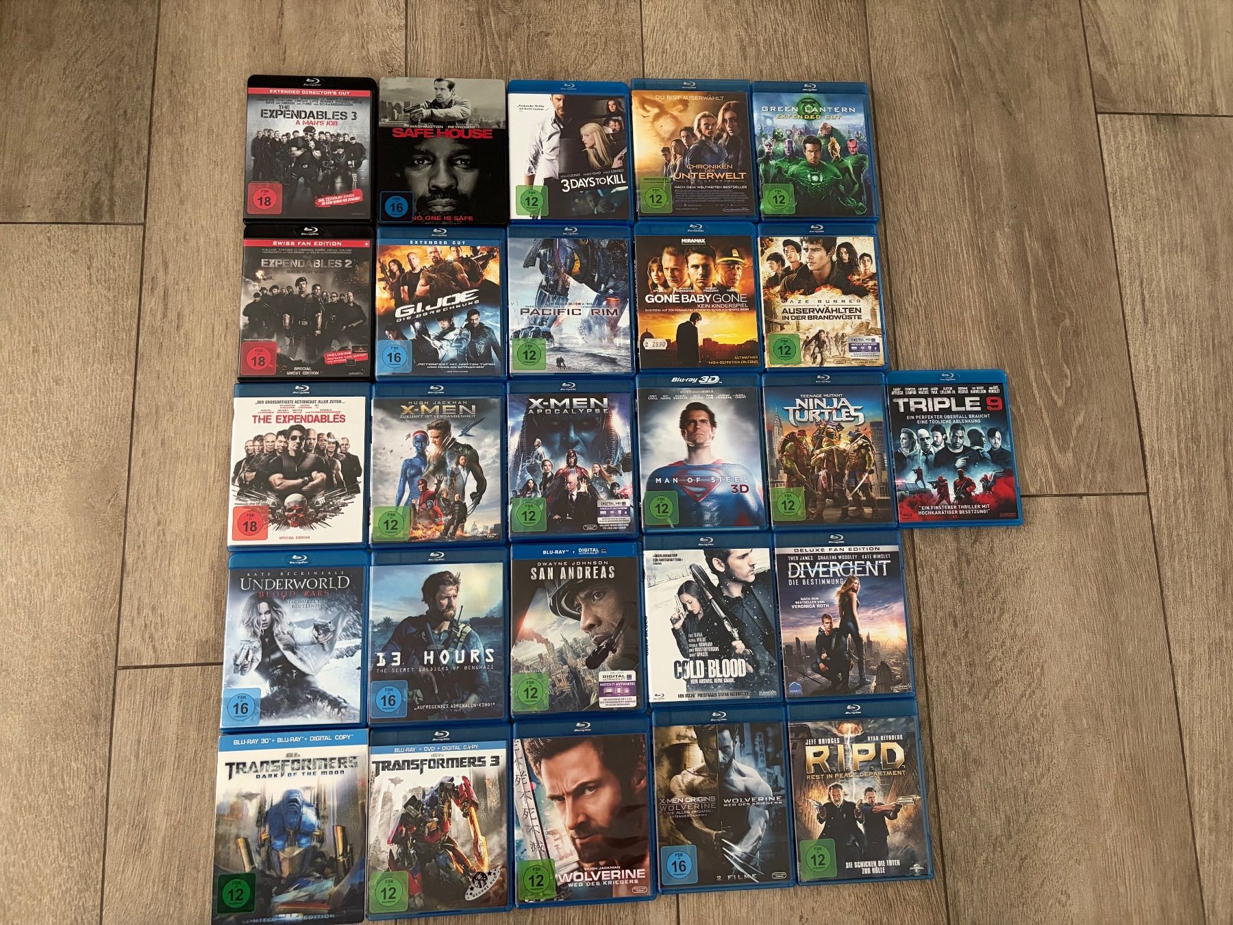 Alle DVDs: 26 Bluray's ab 1.- – Gebraucht aus Inwil von Tom32