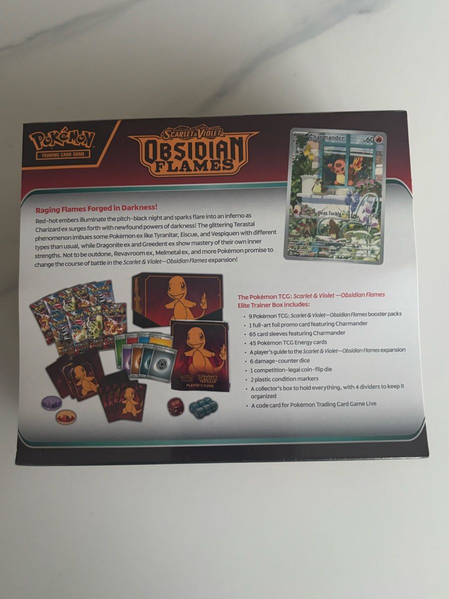 Pokémon Carte collezionabili: Obsidian flames ETB EN – Nuovo e nell'imballaggio originale da Regensdorf venduto da gio_lb6f 2