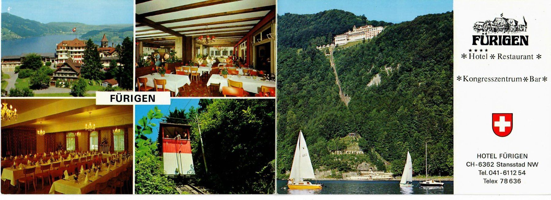 Cartoline postali: Hotel Fürigen - Stansstad – Usato da Hochdorf venduto da Ziegel-16