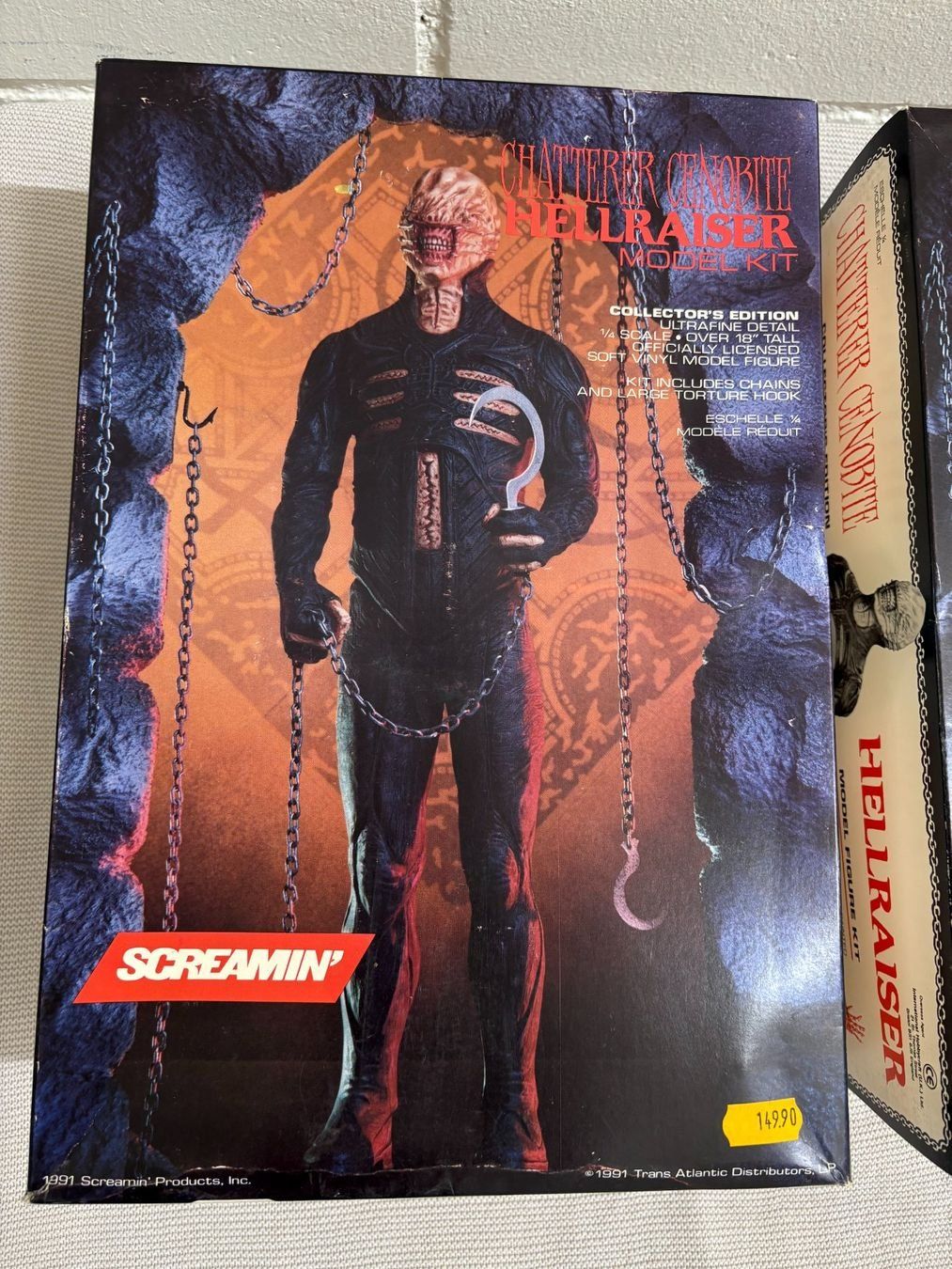 Statuette: Neu 2 HELLRAISER Chatterer Cenobite Figur/Bausatz Screamin' – Nuovo e nell'imballaggio originale da Ottenbach venduto da TimelessEmotions. 2