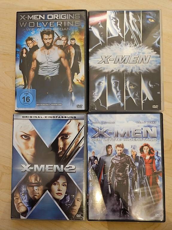 Tous les DVDs: X-Men DVD's – D'occasion à Tägerig par Abendstern75