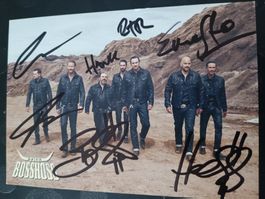 The BossHoss - handsignierte Autogrammkarte