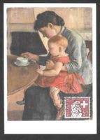 Maximumkarte Pro Patria B86 ET 31.5.1958 Mutter und Kind