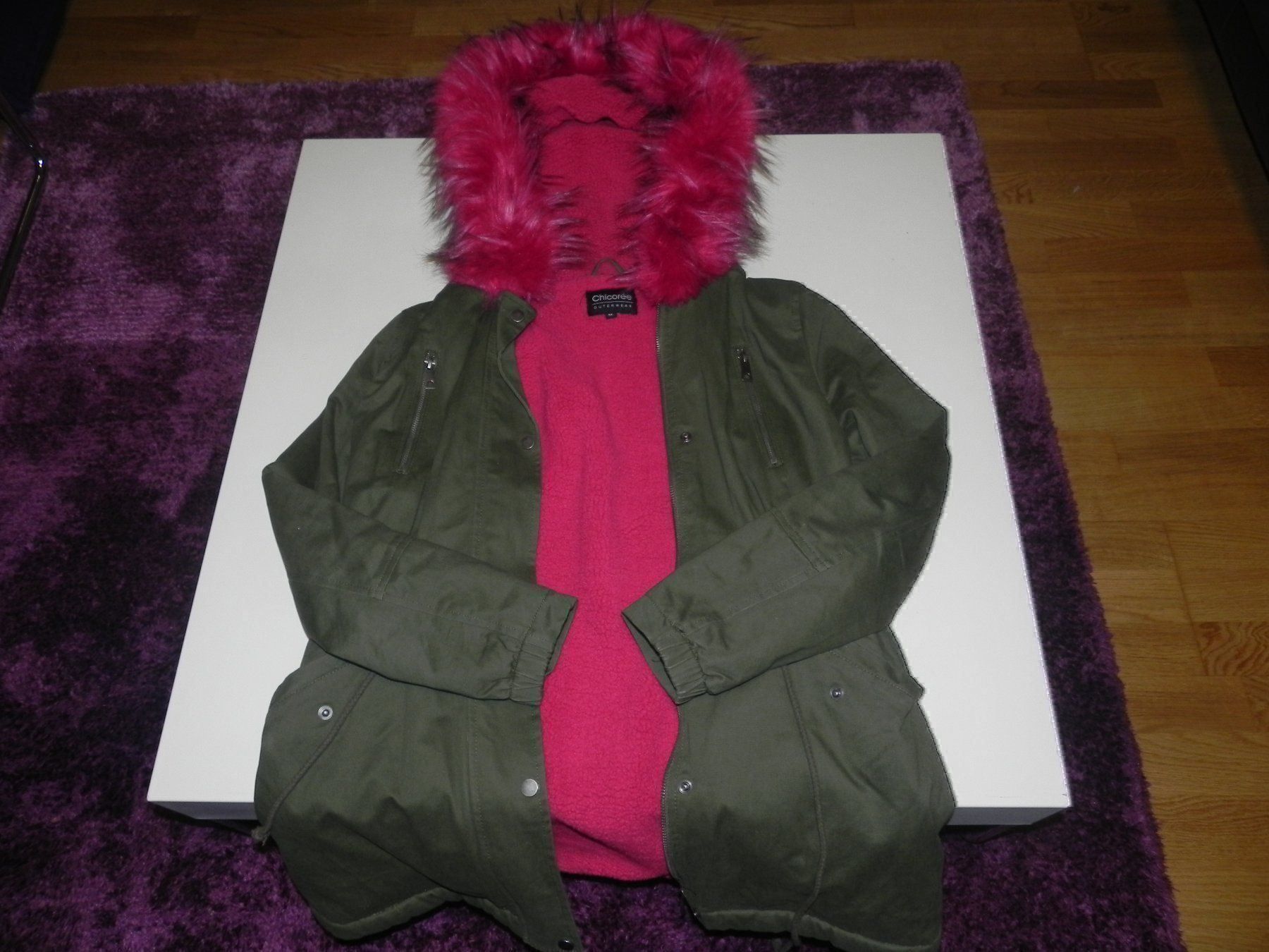 Vestes: Damen Jacke  Parka Olivgrün Grösse, Medium – D'occasion à Zürich par Y.B74