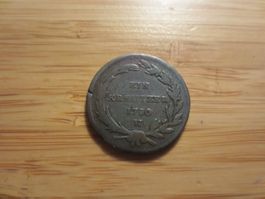 Antike Münze: Ein Kreutzer von 1790 - Österreich (?)