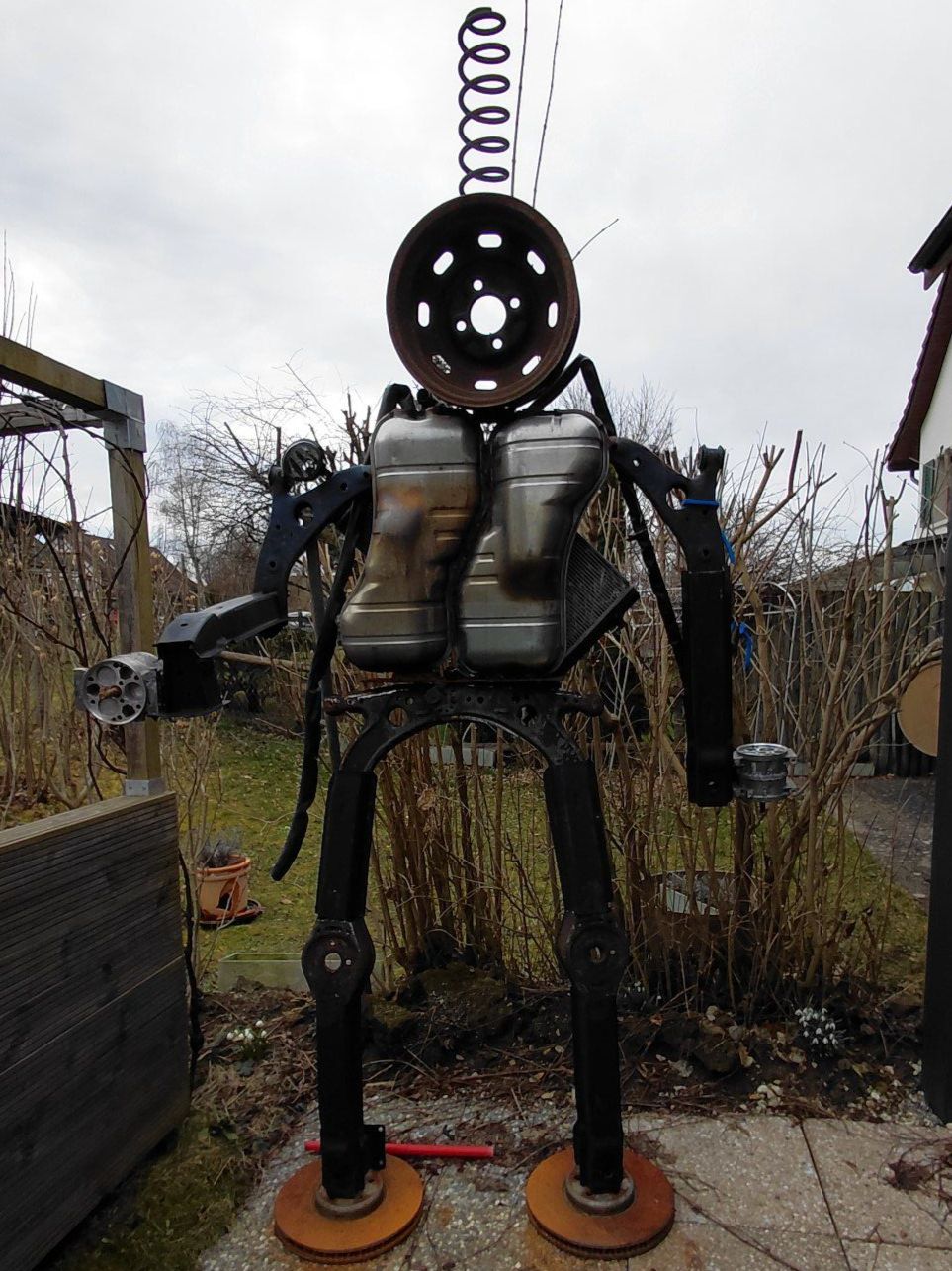 Skulpturen & Statuen: MEC, Metallroboter – Gebraucht aus Schleinikon von Corinne_Co2012 1
