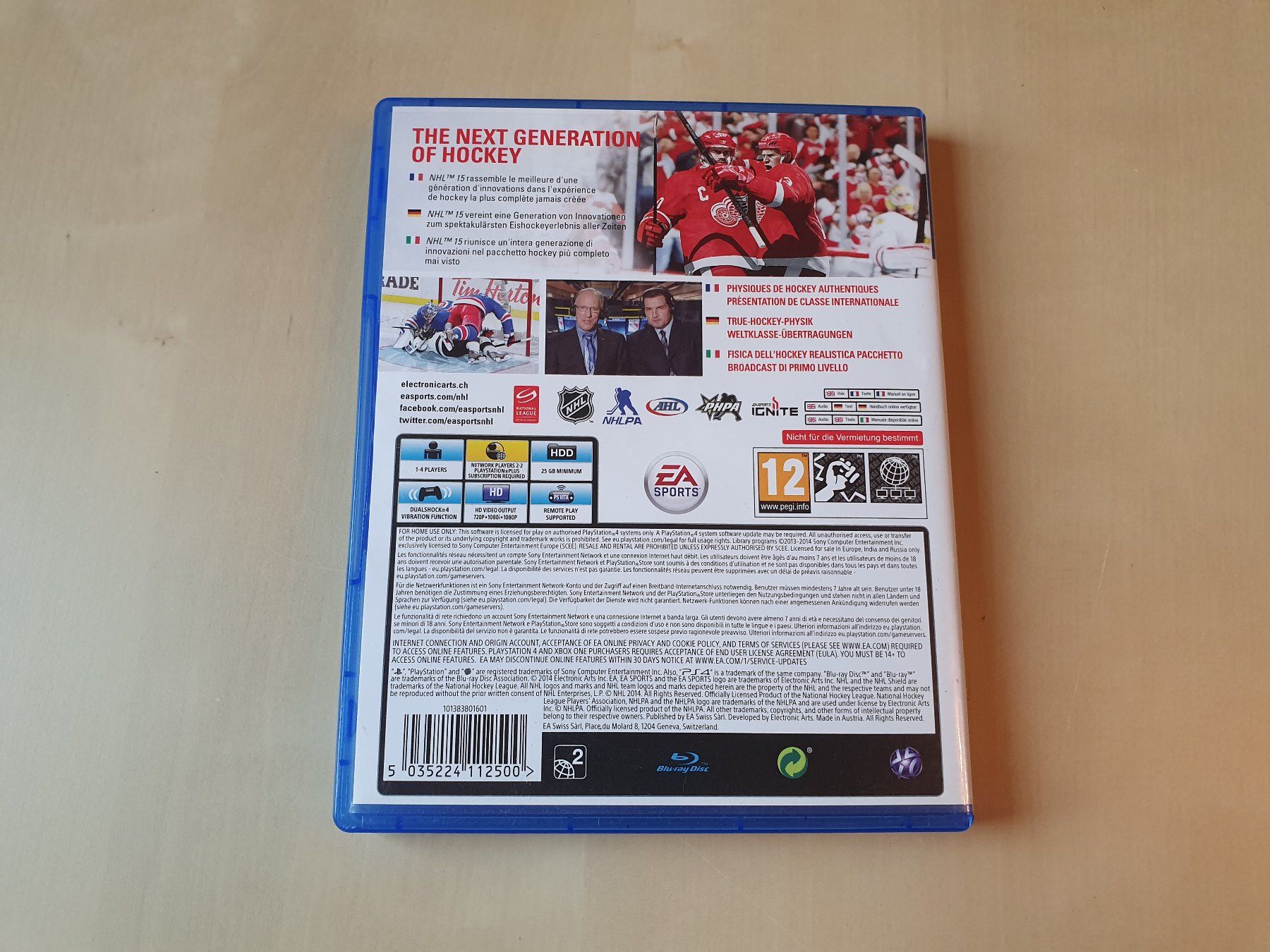 Sony Spiele: NHL 15 – Gebraucht aus Stansstad von collectorsshop 1