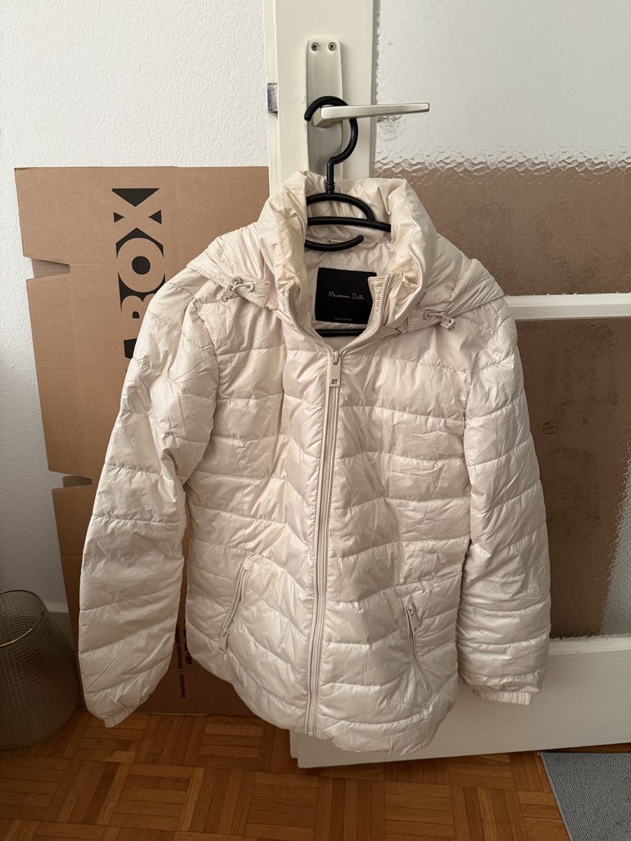 Massimo Dutti Giacche: Massimo Dutti white puffer jacket – Usato da Lausanne venduto da its_zl9h