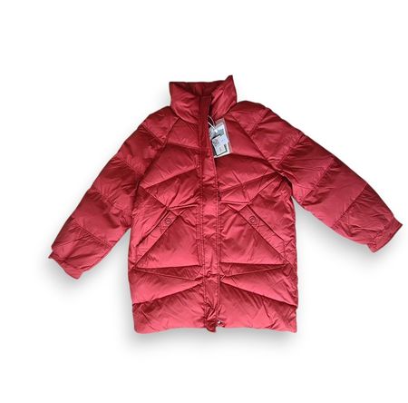 Veste matelassée de couleur terre rouge - Taille L - Neuve