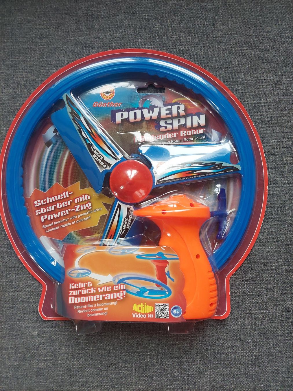 Giocattoli: Günther Power Spin – Nuovo e nell'imballaggio originale da Beckenried venduto da Havacola 3