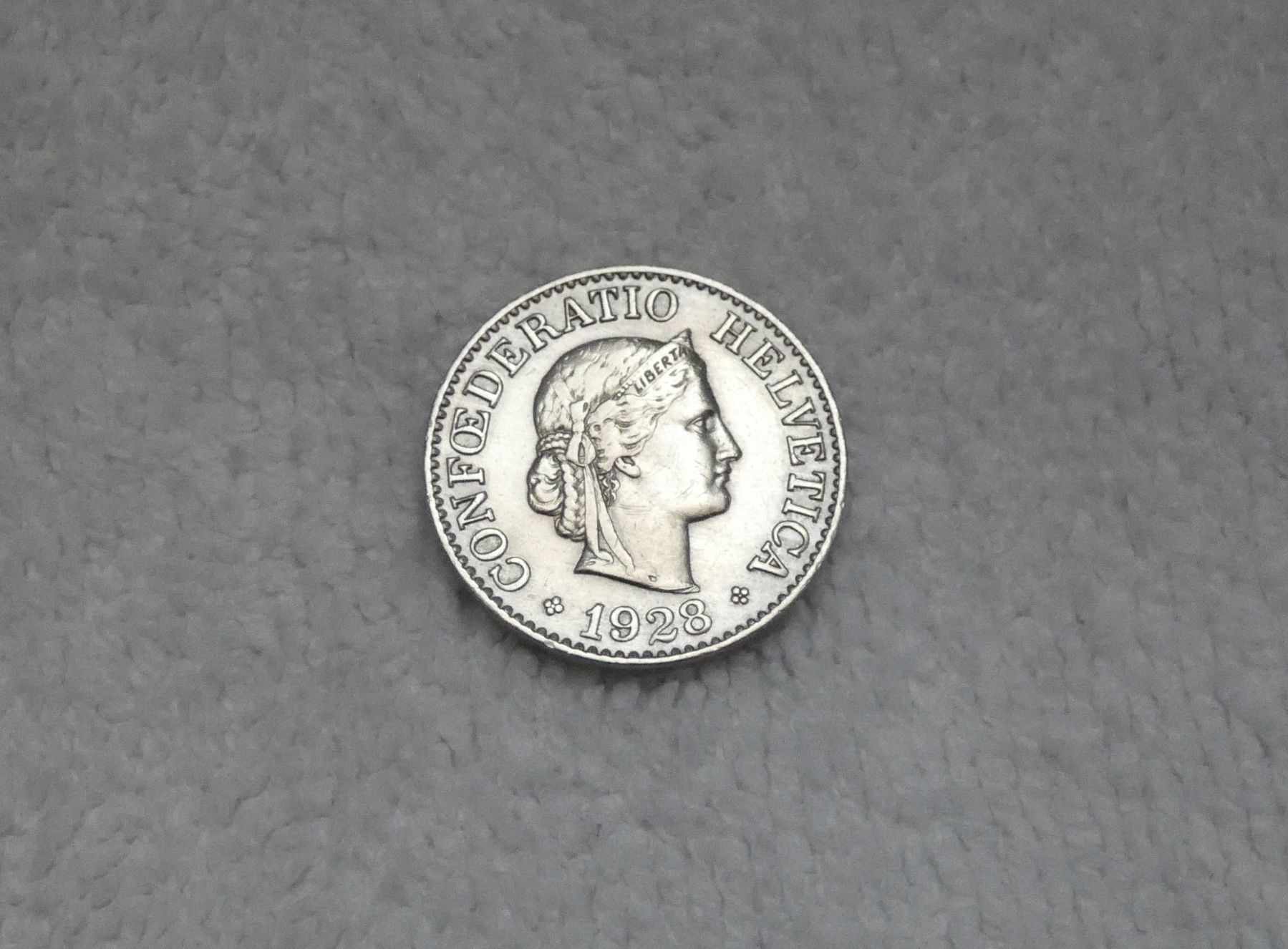 Tutti le monete: 10 centimes/rappen 1928 – Usato da Nyon venduto da Ilmi09