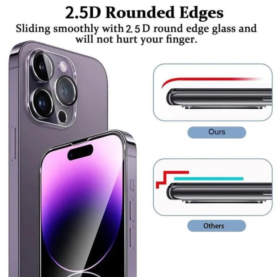 Cover & Protezioni schermo: iphone 14 pro max - 2 Verres Trempés Ecran+2 Vitres caméra – Nuovo e nell'imballaggio originale da Morges venduto da DigiAC 1