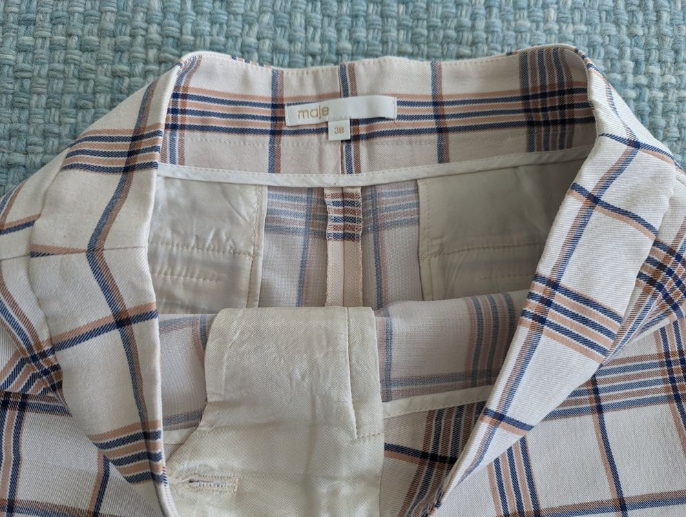 Maje Pantaloni: Maje Shorts kariert, Gr. 38, wie neu – Usato da Chur venduto da Ronja777 3