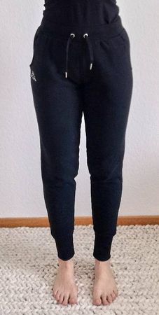 KAPPA Pantalon noir du sport *Loungewear* femme, taille M