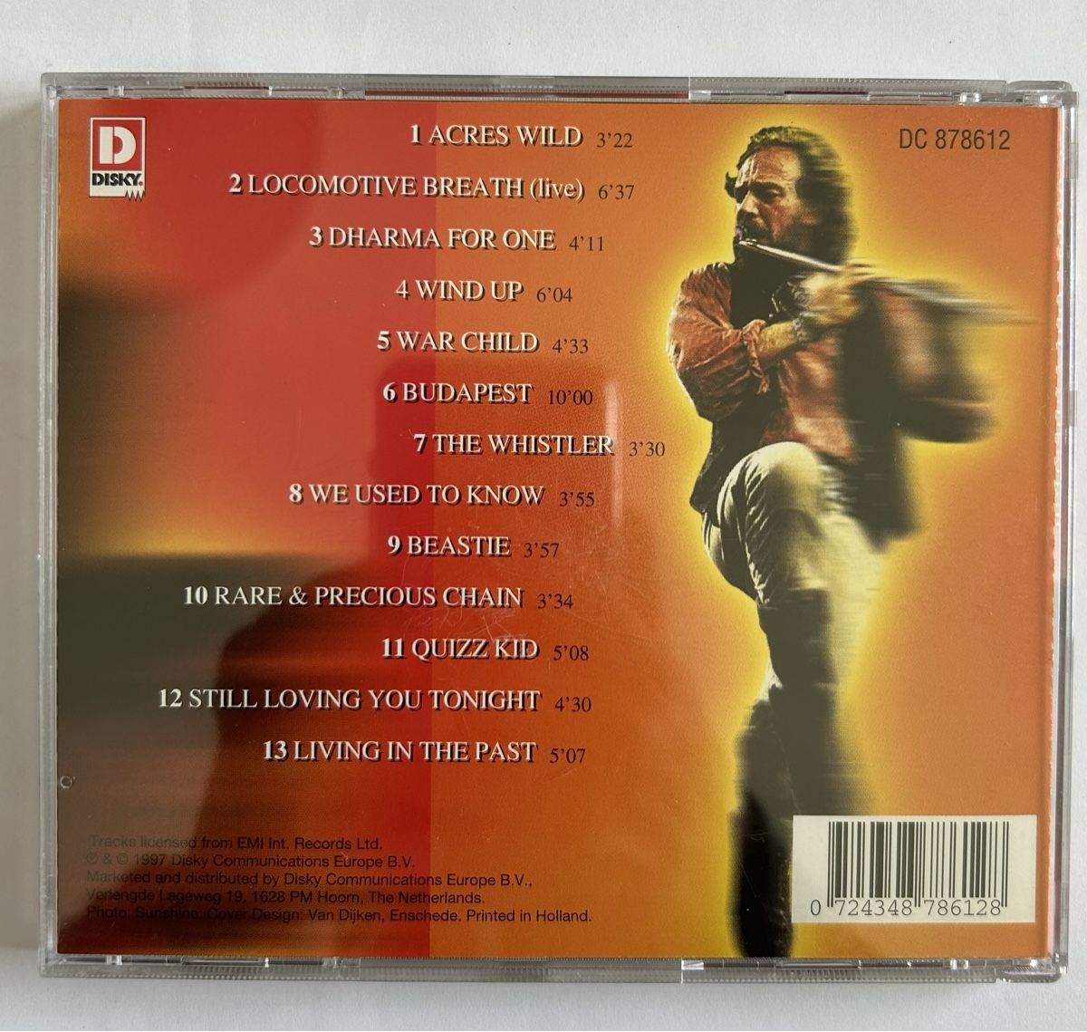 CD: Progressive Rock/ JETHRO TULL COLLECTION – Usato da Arcegno venduto da Denni 1