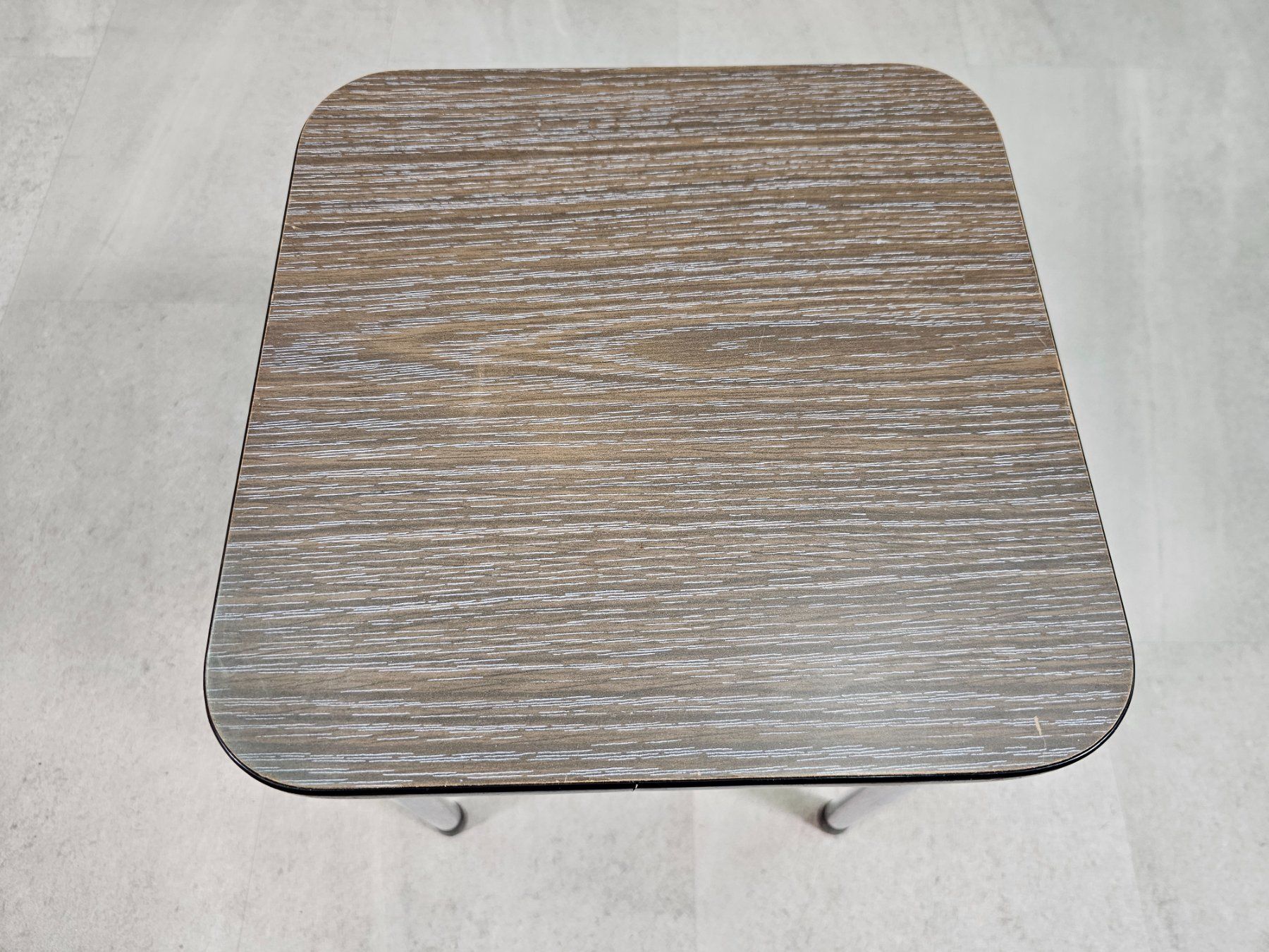 Hocker: Kelco braun Küchenhocker, 1970 Tabouret, Schemel, Hocker – Gebraucht aus Nottwil von Wondewa-Shop 2