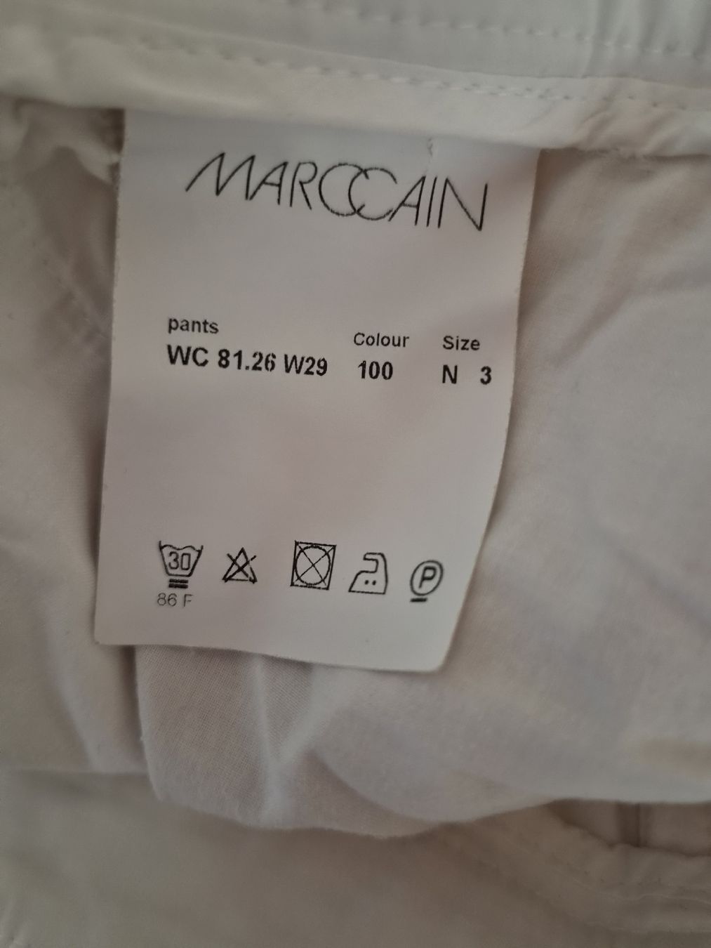 Marc Cain Pantalons: Marc Cain Hose weiss  – Neuf (Voir description) à Unterentfelden par hofa01 4
