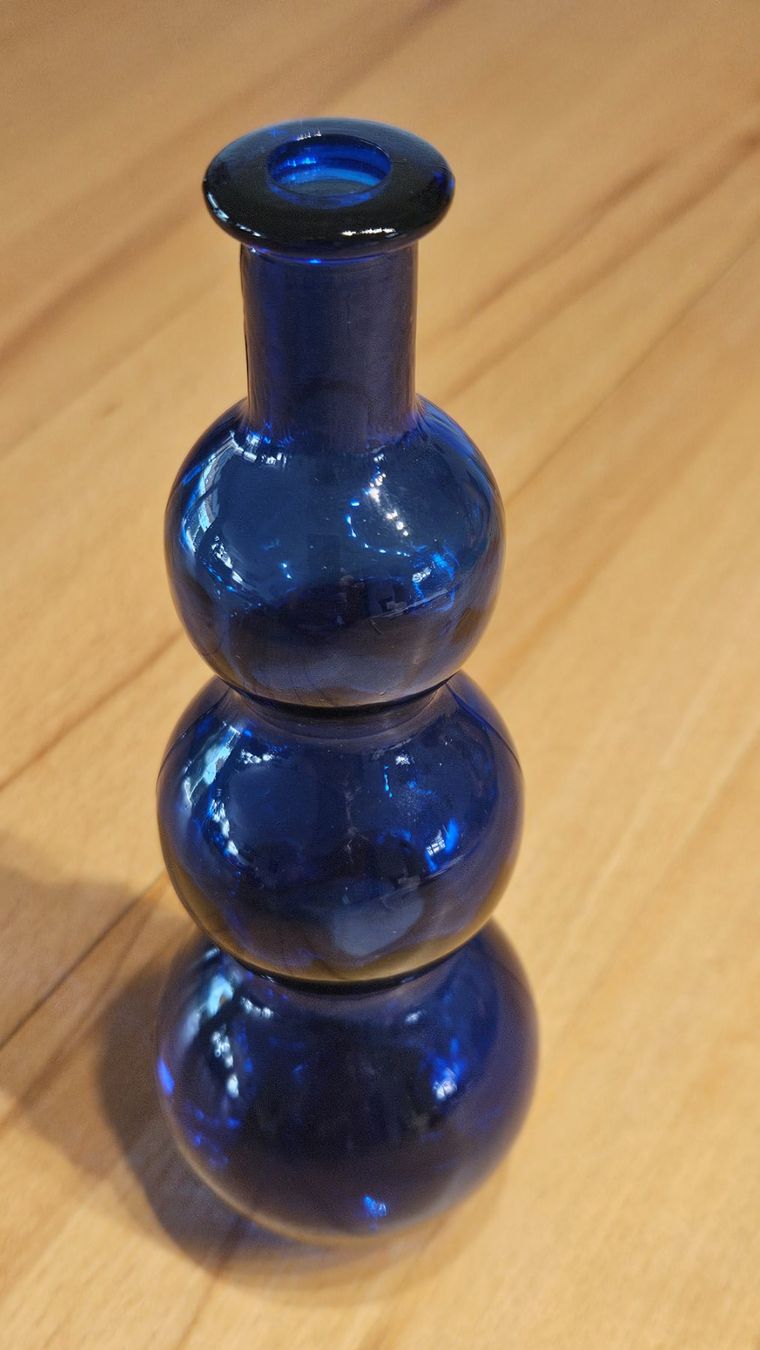 Vasi & Recipienti: Vase, Glasvase blau – Usato da Jona venduto da ASMARADO 1