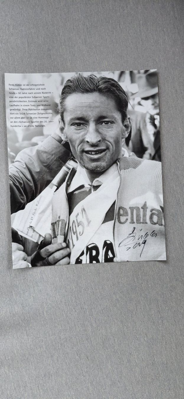 Autographes: Autogramm Ferdy  Kübler – D'occasion à Schmerikon par Olympia04