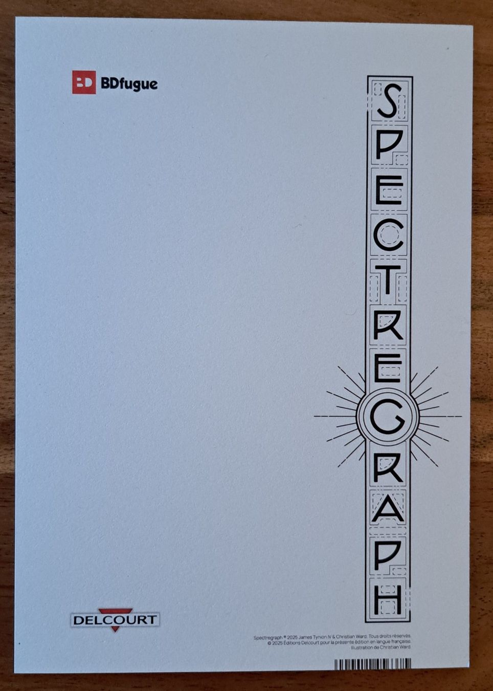 BD: Ex-Libris Spectregraph NEUF, 21X15 cm – Neuf (Voir description) à Dorénaz par DaWiiD 1