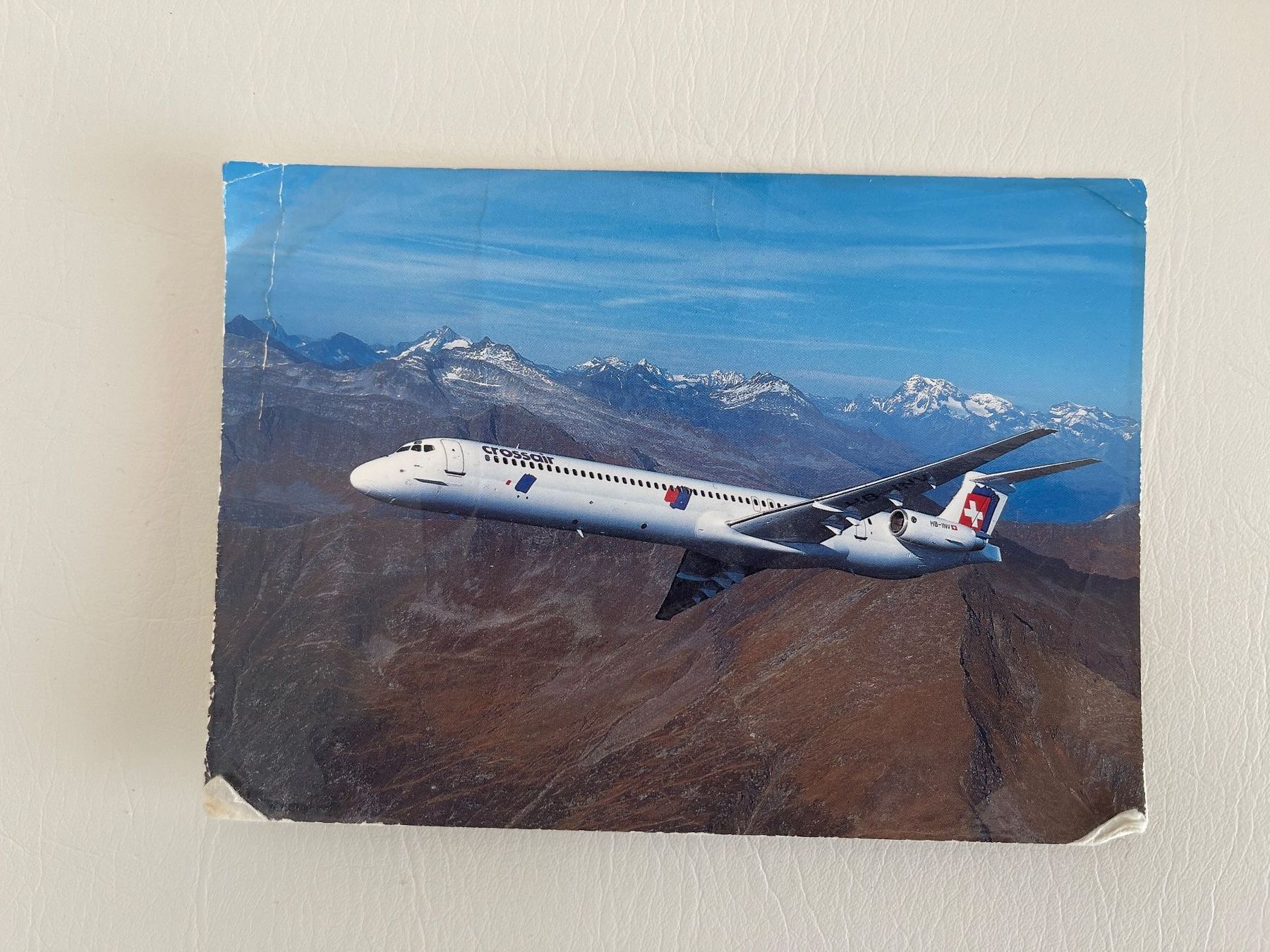Cartoline postali: Postkarte Crossair MD-82 – Usato da Embrach venduto da Efg