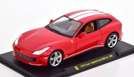Ferrari GTC4 Lusso 2016-2020 rot / weiss   1:24 von Hachette