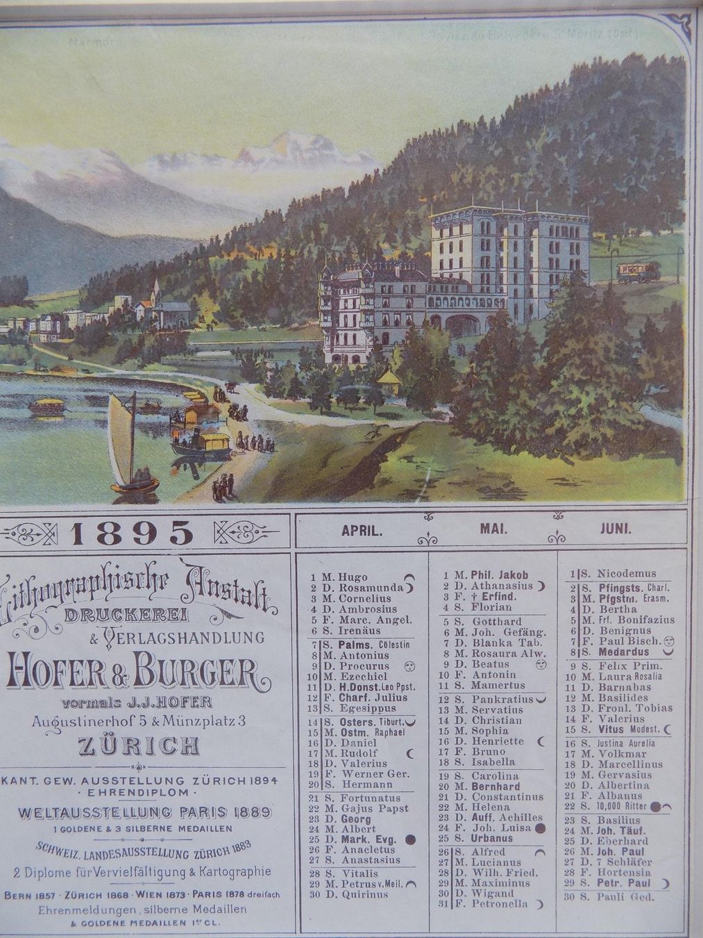 Gravures: St.Moritz selten – D'occasion à Risch par Rischli15 3