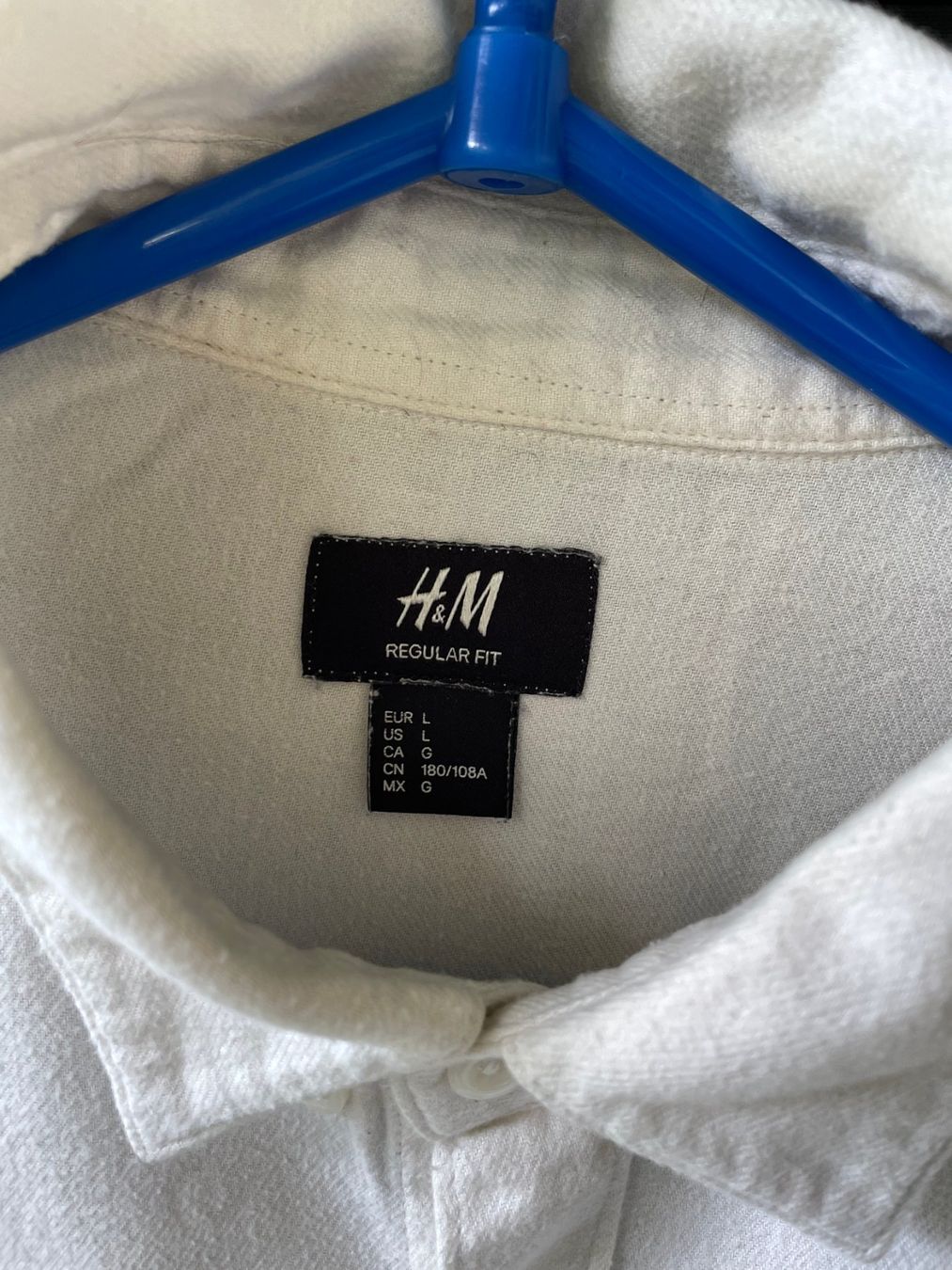 H&M Camicie: H&M - Regular White Shirt – Usato da Chiasso venduto da Er_Mon 3