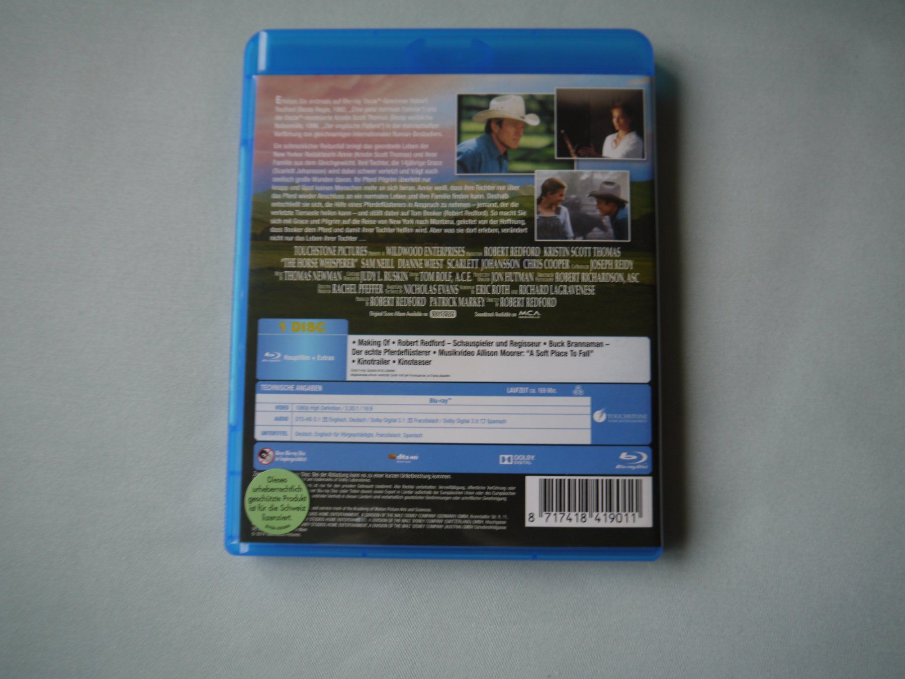 Tous les DVDs: Der Pferde Flüsterer(1998) - Robert Redford – D'occasion à Hagendorn par Blaf 1
