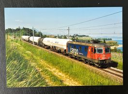 SBB Re 6/6 11647 «Bex» mit Güterzug bei St-Aubin 8.5.2008