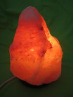 SALZSTEIN LAMPE SALZ NEUWERTIG