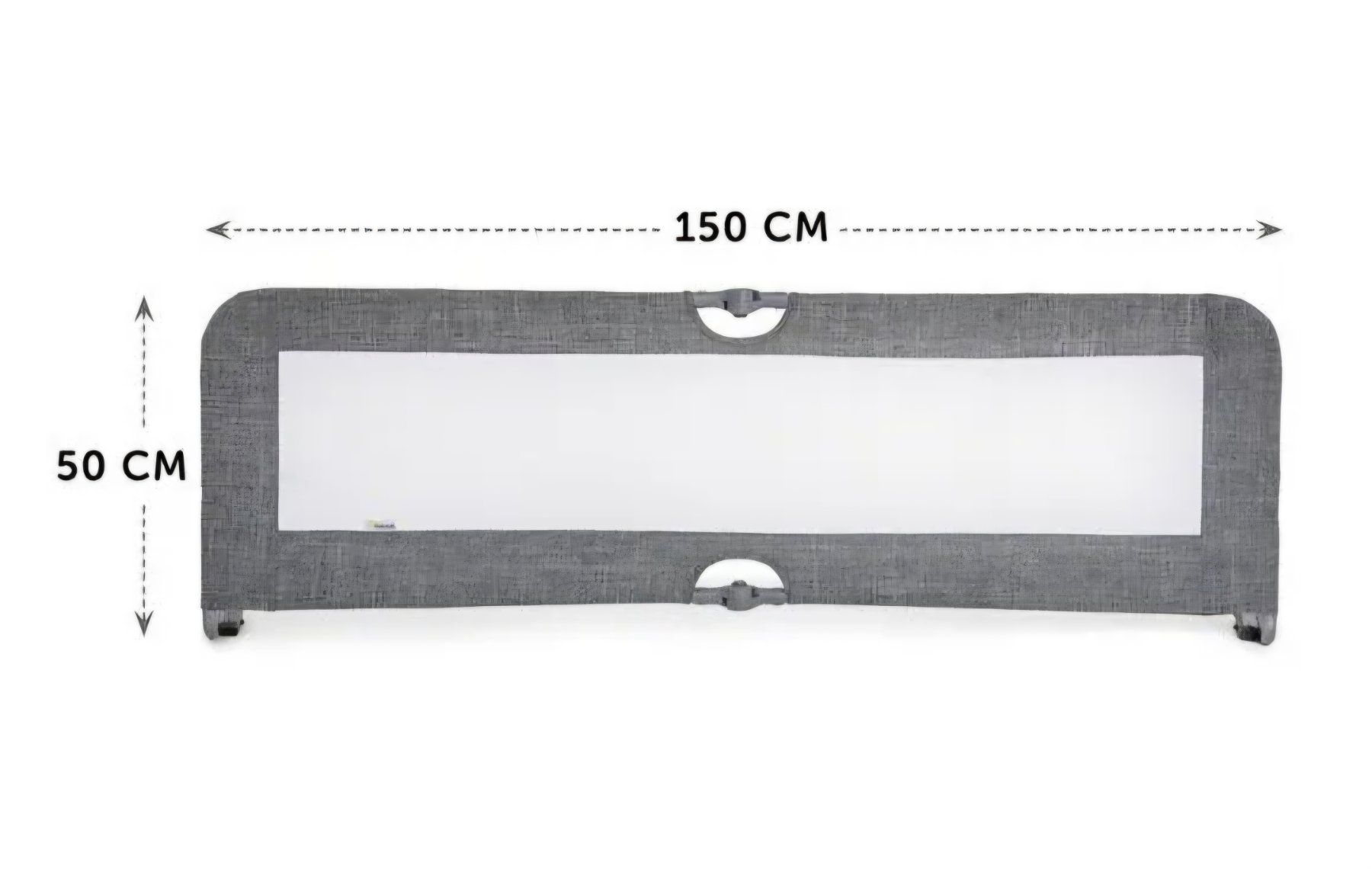 Box & Barriere di sicurezza: Bettgitter Hauck grau meliert – Usato da Zufikon venduto da hexli48 2