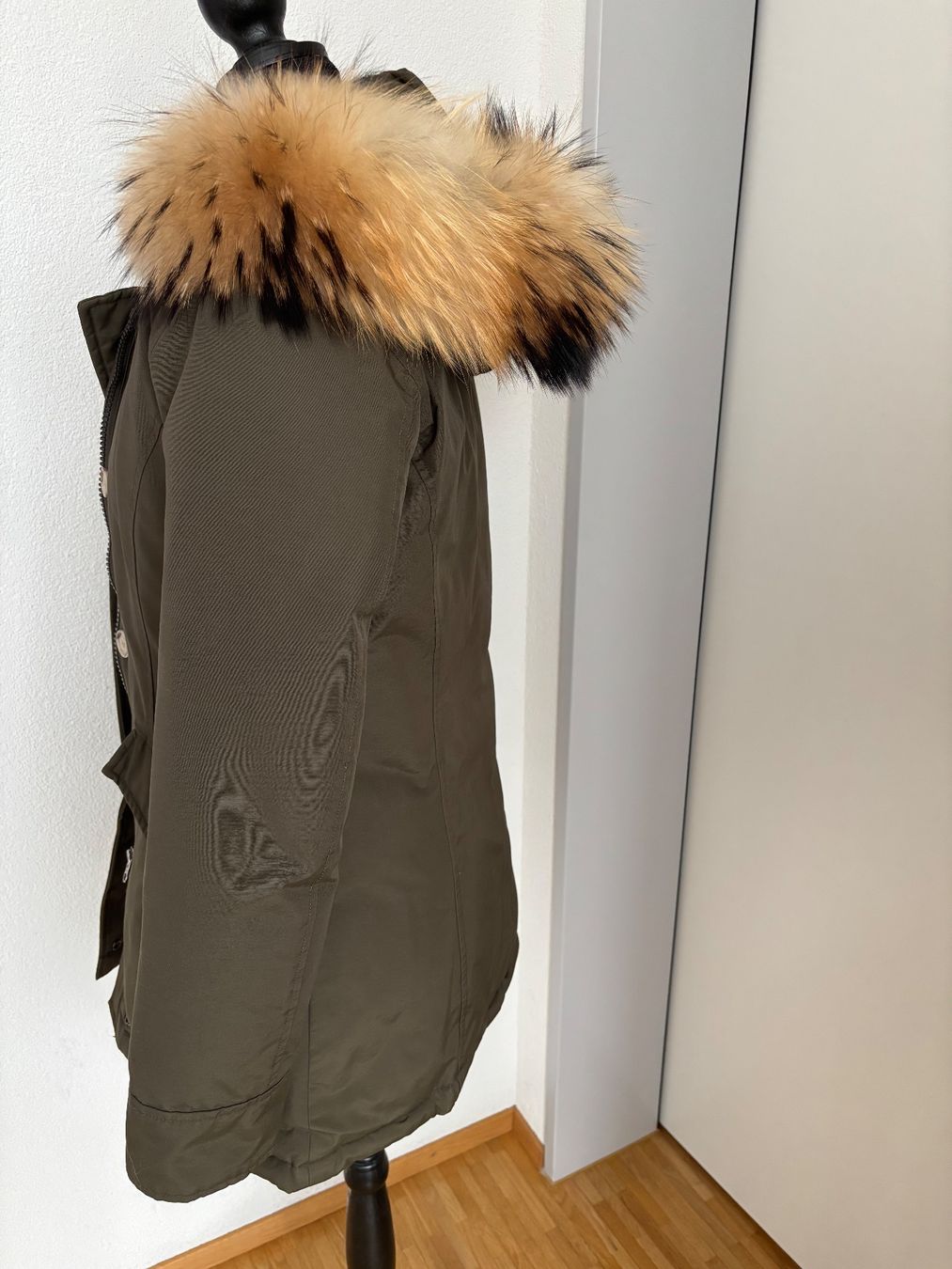 Woolrich Mäntel: Woolrich Arctic Parka, Grösse S, olivgrün – Gebraucht aus Zürich von GGMZ 2