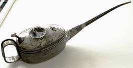 Oelpintli KK - Metall - langer Ausguss - silber - Sammler