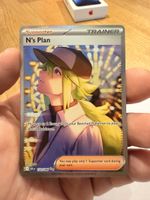 Pokemon N's Plan Supporter Trainer Karte 170/086 NM