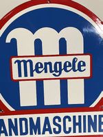 Mengele Landmaschinen Emailschild