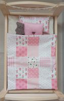 Puppenbettwäsche  3-teilig | Handmade von Jotte Unikate