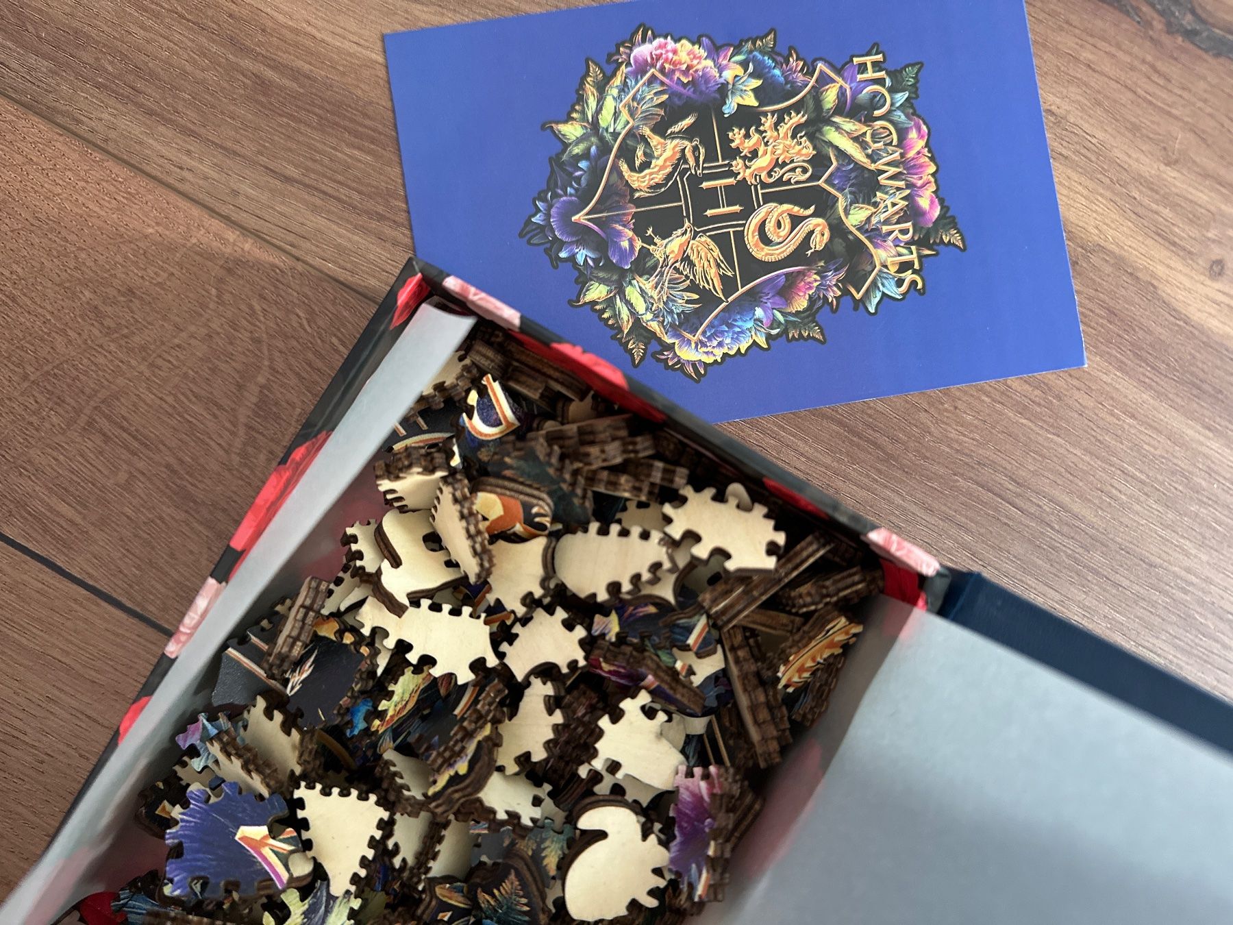 Puzzles: Holzpuzzle Harry Potter  "Hogwarts“ – Gebraucht aus Schellenberg von Naemi 3