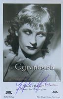 Gisela Uhlen (1919-2007) Schauspielerin - Autogramm